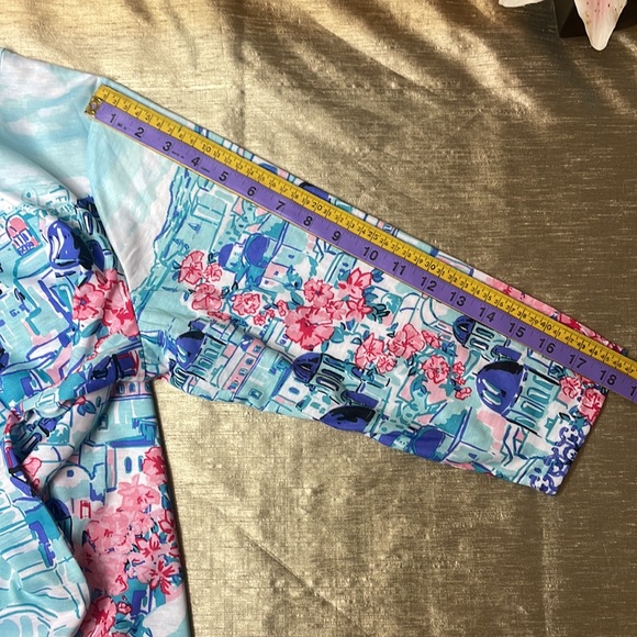 Allison Daley Women’s Shirt, Size: L, Petite, Color’s: different blues, pinks - Picture 11 of 12